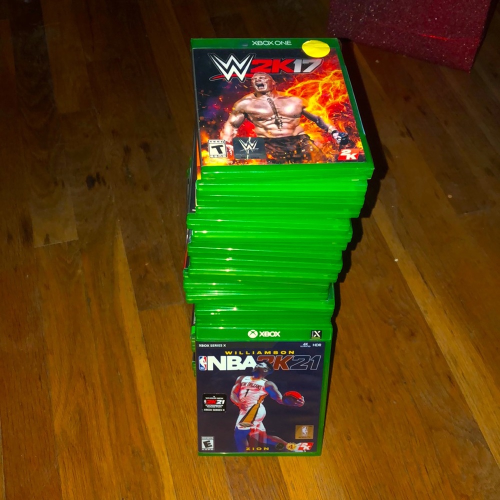 XBOX One Games NWT and EUC 29 Total Games